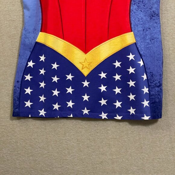 DC Comics Wonder Woman Tank Top Women's Medium Multicolor Racerback - Picture 3 of 10